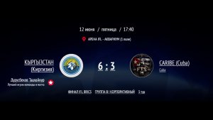 КЫРГЫЗСТАН - CARIBE | ФИНАЛ IFL BRICS | КОРПОРАТИВНАЯ ЛИГА 2026 | ТУР 2
