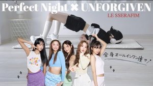 HIKARI-ルセラフィムボディになるためにするトレーニング😈全身まるごと脂肪燃焼│🎧Perfect Night ✖︎ UNFORGIVEN-LE SSERAFIM