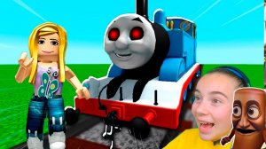 ПОБЕГ ОТ ПАРОВОЗИКА ТОМАСА в ROBLOX!