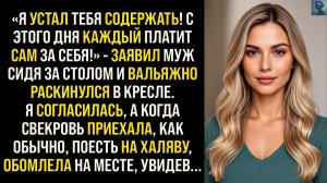 Жизненные Истории|С этого дня каждый платит сам за себя|Истории из жизни|Реальные истории