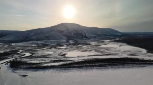 РЫБАЛКА НА ОЗЕРЕ В БУРЯТИИ, ЗИМНЯЯ