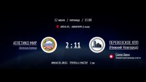АТЛЕТИКО МИР - ПЕРЕВОЗСКОЕ ХПП | ФИНАЛ IFL BRICS | МАСТЕР ЛИГА 2026 | ТУР 1