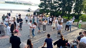 Бачата на набережной Новосибирска, 13 июня 2026