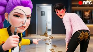 😱 ДЖИНУ ОСТАВИЛА ШОКОЛАДНЫЙ СЛЕД В ВАННОЙ КОМНАТЕ？! ТАЙНА КИНО РУМИ! 🍫🔎