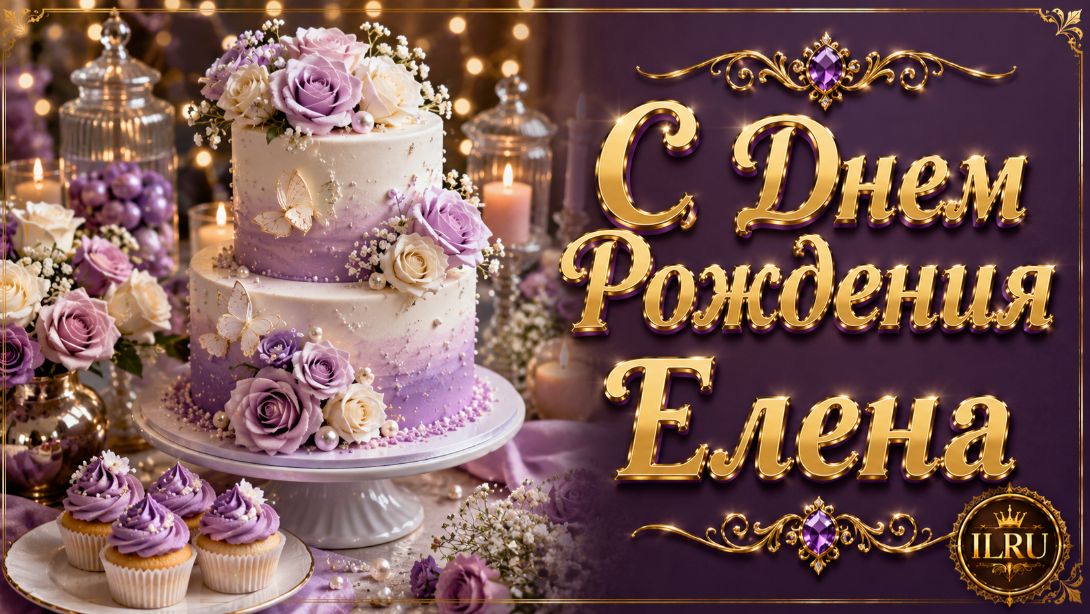 С Днем Рождения Елена 🌹 Музыкальное Поздравление и Открытки