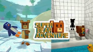 НОВЫЕ СЕКРЕТЫ В ГИГАНТСКОМ ДОМЕ Super Bear Adventure/Прохождение игры Приключения Супер Медведя