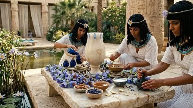 This Lost Egyptian Chant Sounds Like a Sacred Lotus Opening - Nefertum Ritual Music