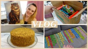 🎂 ГОТОВЛЮ МЕДОВИК | СОБИРАЮ ПОСЫЛКУ 📦 НЕОЖИДАННЫЙ СЮРПРИЗ
