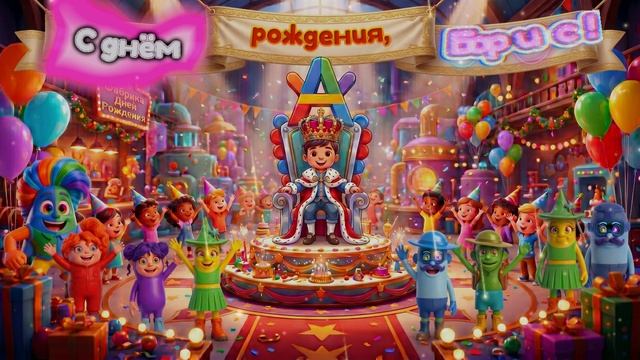 Борис, с днём рождения!