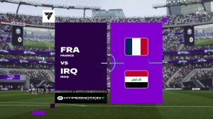 Франция - Ирак Чемпионат Мира 2026 игра FC26