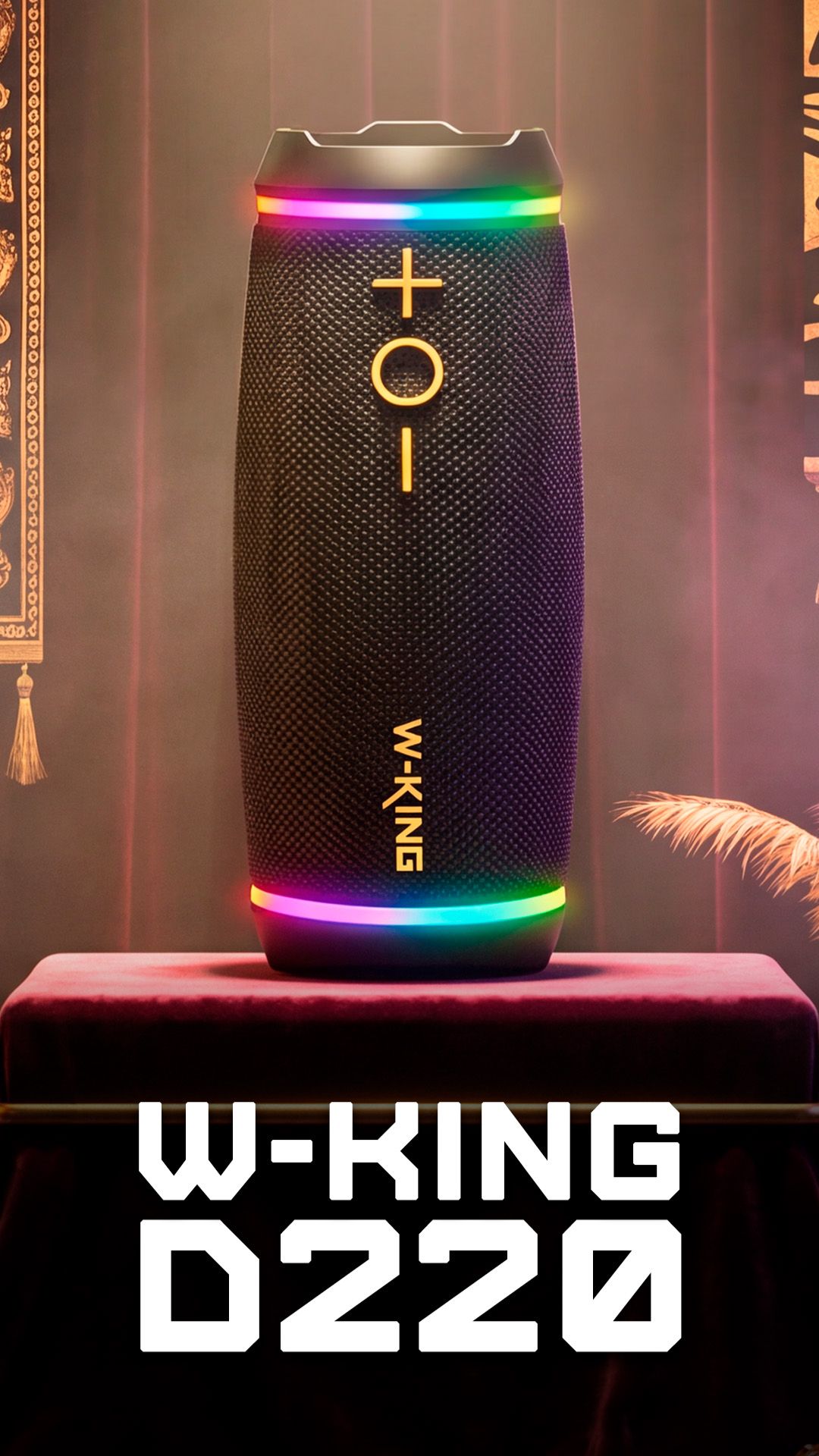Мощная колонка для отдыха | У меня в руках W-King D220 смотреть онлайн