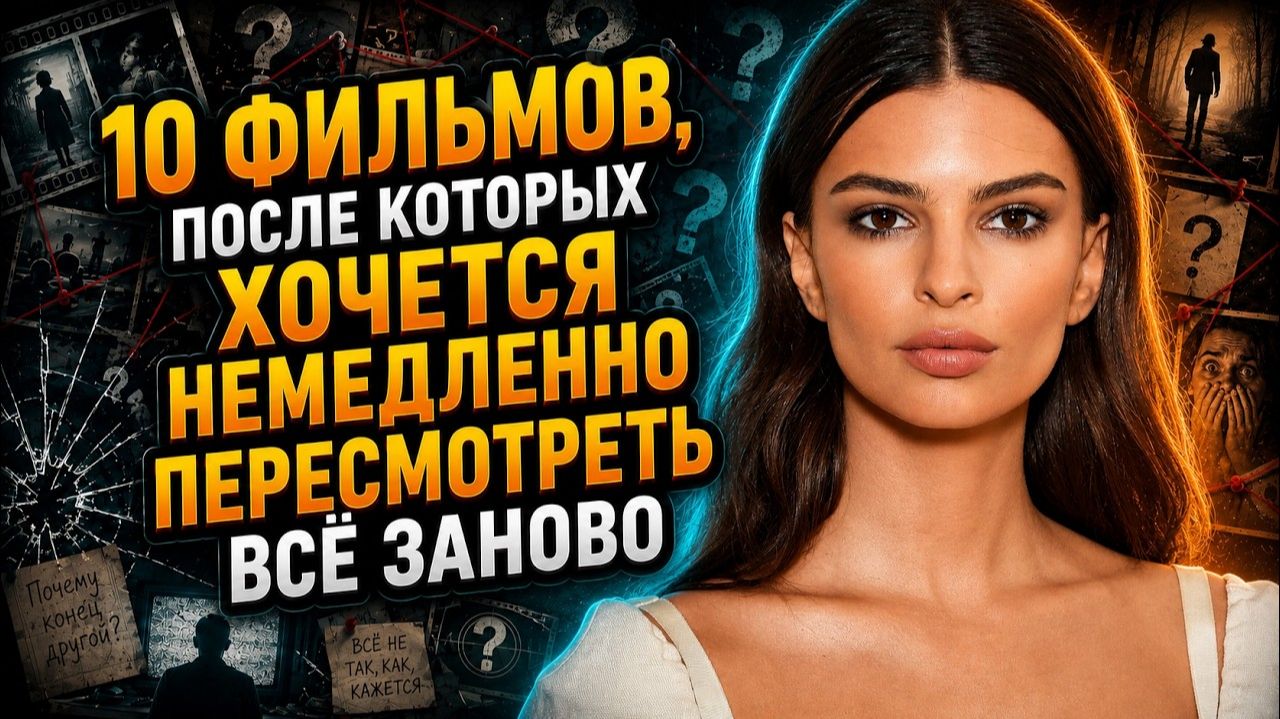 ТОП-10 ФИЛЬМОВ ЗАГАДОК: ДАЖЕ ОПЫТНЫЕ КИНОМАНЫ НЕ УГАДАЮТ ЭТИ ФИНАЛЫ (КиноКонг)