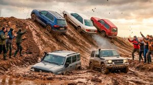 ЦАРЬ ГОРЫ -  Кто НЕ СМОГ? Audi Quattro против Tiguan и Турбо Нива, Tank 300 сдался?