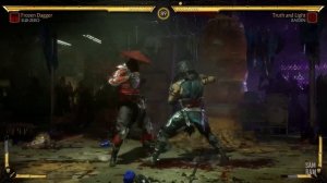 Mortal Kombat 11 - Рэйден vs Саб-Зиро. Френдшип