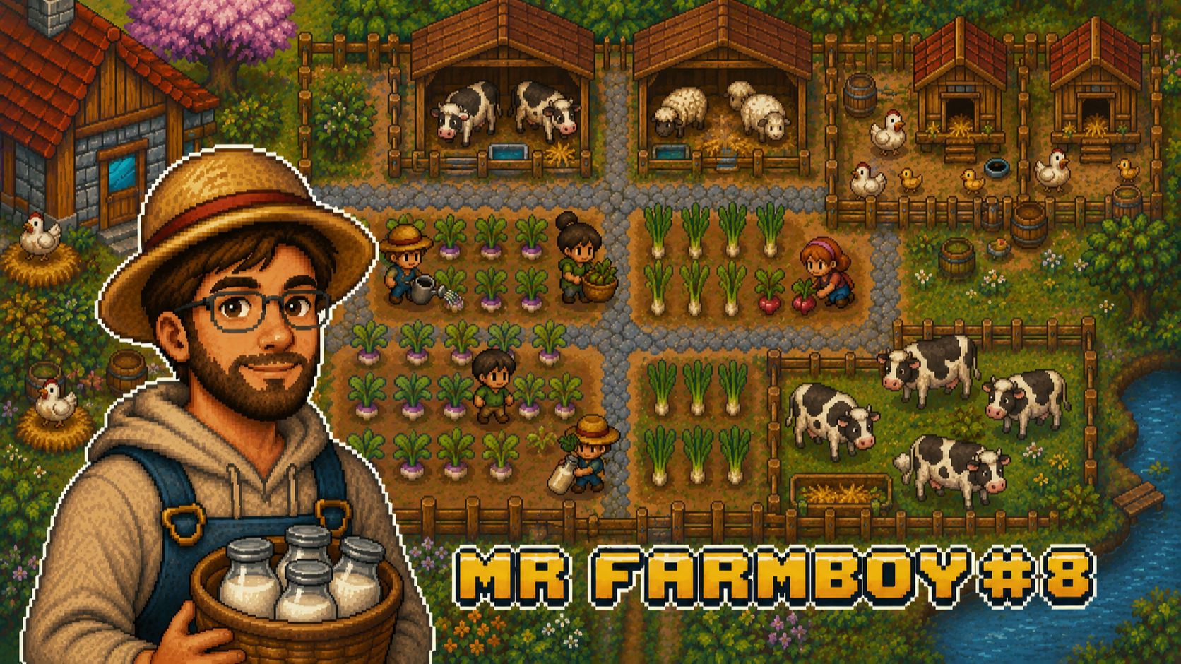 ВЕЛИКАЯ ПЕРЕСТАНОВКА И ОГУРЕЧНЫЙ БУМ!  | Mr Farmboy #8