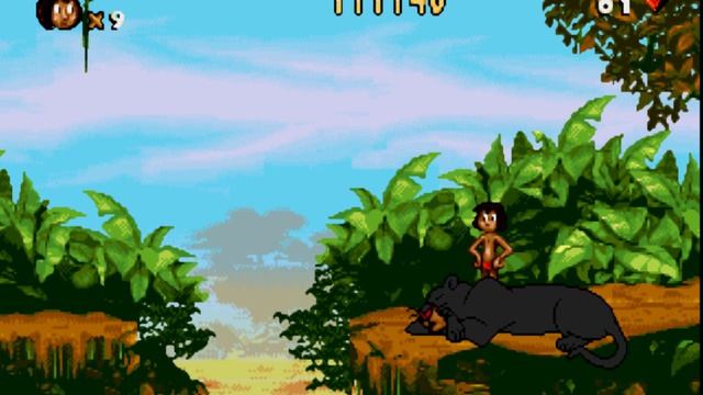 [Rus] Маугли: Книга Джунглей (Sega Genesis/2 часть) Слоны и Река.
