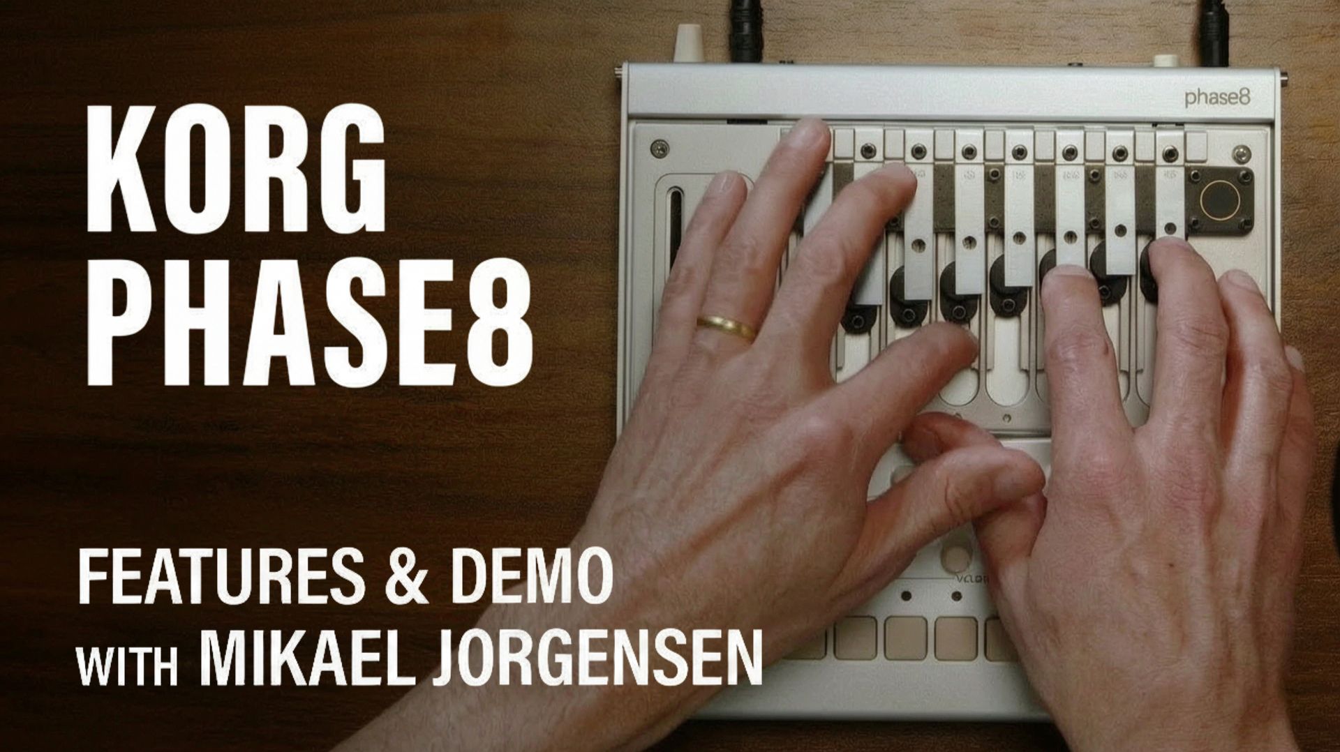 Korg Phase8: Features and Demo with Mikael Jorgensen