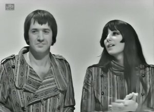 восстановил с помощью AI Rhea Sonny and Cher - Little Man (1966)