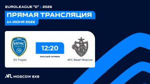 AFL26 EUROLEAGUE «D» ES Troyes - AFC Basel Moscow, 6 round