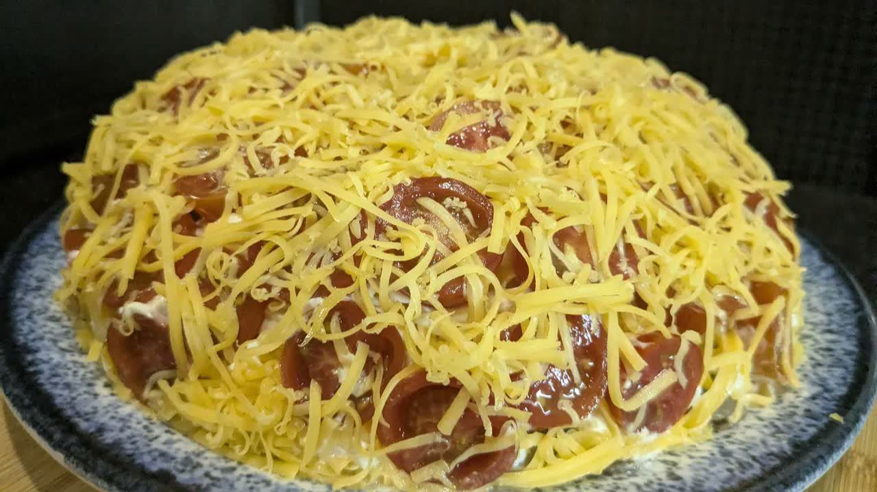 БЕСПОДОБНЫЙ салат МЯСО ПО ФРАНЦУЗСКИ! Ешь и не можешь остановиться! Такого Вы Еще Не Пробовали!