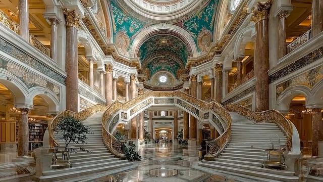 The Grand Hall Of Heaven _ Breathtaking Fantasy Architecture_1080p60