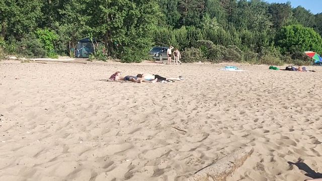 Видео свидетельство: свободный въезд автомобилей в водоохранную зону. Центральный пляж Новосибирска
