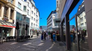 Германия. Прогулка по городу Билефельд в формате 4К