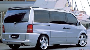 Колеса  от кабана W-140 на Mercedes Vita  638 -