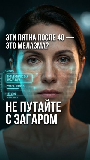 Мелазма после 40: почему пилинги усугубляют пигментацию и что работает
