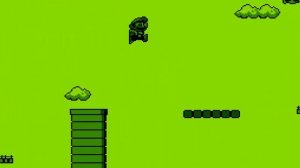 Game Boy Mario - Hack of Super Mario Bros. [NES]