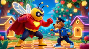 🚨ОБУЧАЮЩИЙ МУЛЬТФИЛЬМ!🐝УЛЕЙ - НЕ ИГРУШКА! ШЕРИФ ЛАБРАДОР УЧИТ, КАК ИЗБЕЖАТЬ УКУСОВ!