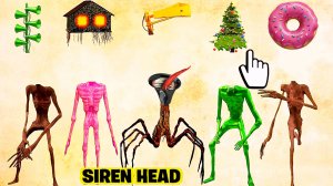 📢 СИРЕНОГОЛОВЫЙ 📢 - СОБЕРИ СИРЕНОГОЛОВОГО ПРАВИЛЬНО. SIREN HEAD - ВИДЫ.