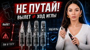 🔴 Вылет и ход иглы в татуаже: самое подробное руководство // Обучение перманентному макияжу #15