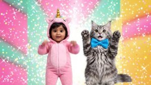 Мульт для девочек , танец кошечки