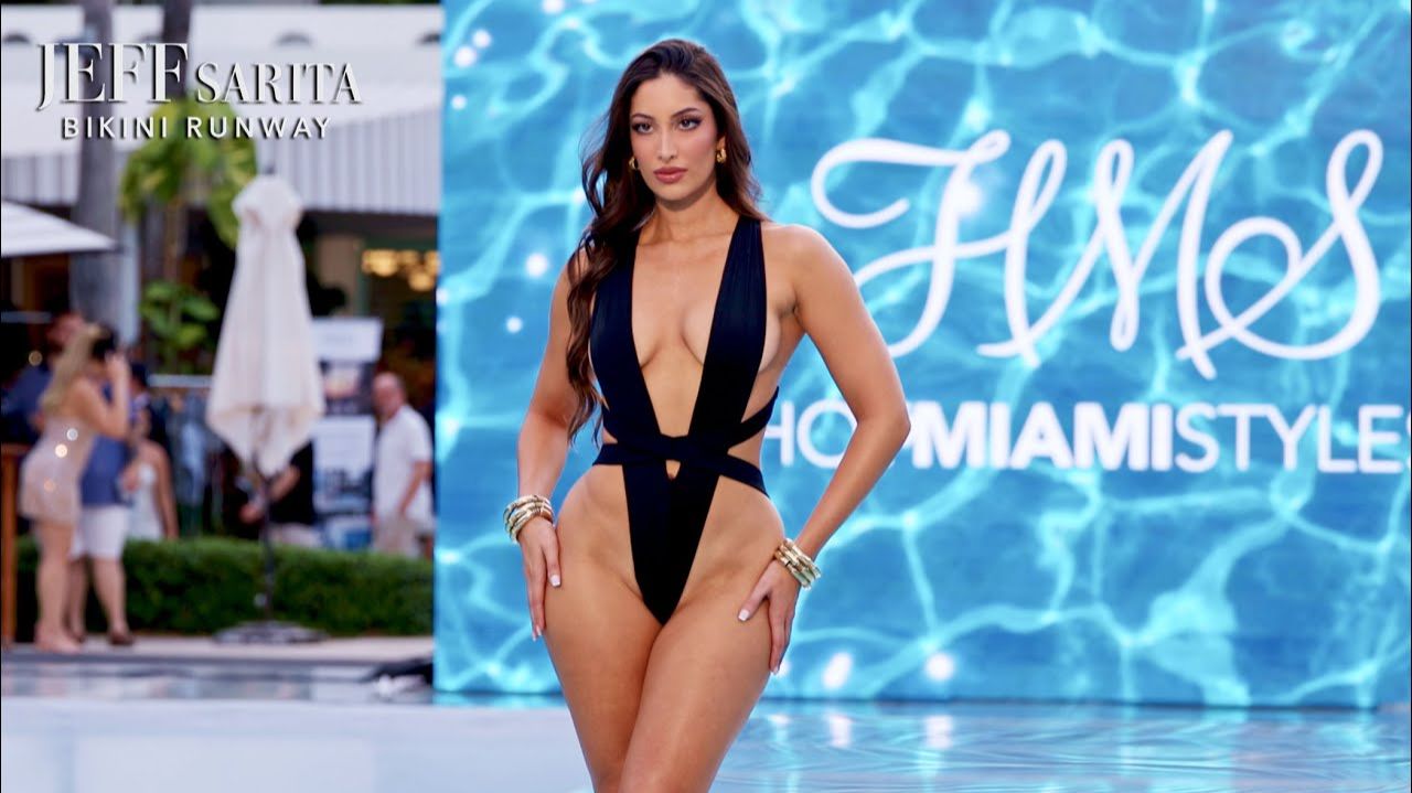 Показ мод купальников Beau Swim Swimwear – Неделя моды купальников в Майами смотреть онлайн