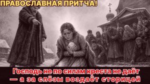 Богач забрал у неё всё имя веру кусок хлеба Но забыл что у Бога есть ответ на каждую клевету