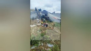 Индийский военный самолет потерпел крушение на территории авиабазы в индийском городе Джархат…🔽