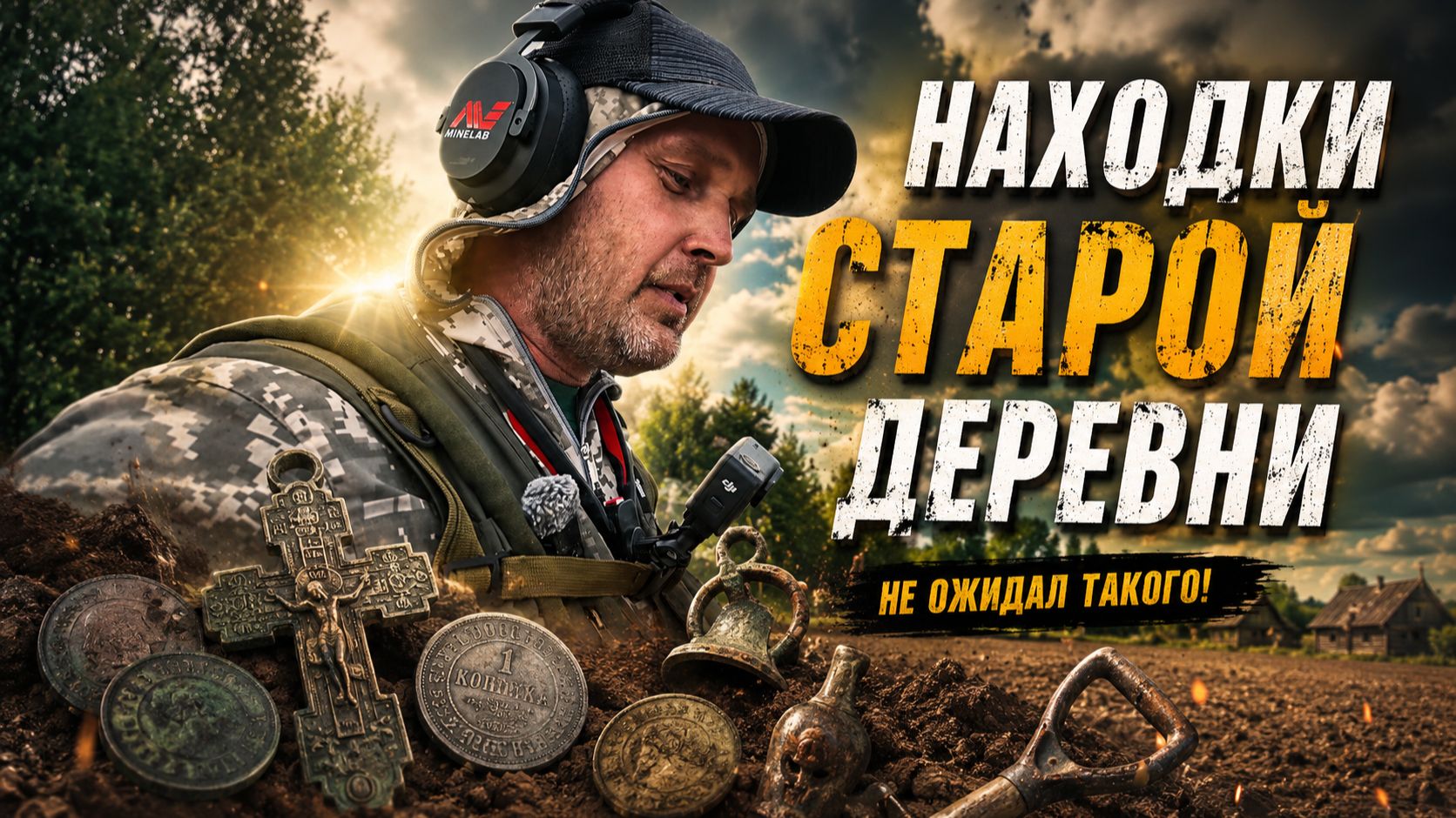 СЛУЧАЙНО НАШЁЛ ВСПАХАННОЕ ПОЛЕ И СРАЗУ ПОШЛИ НАХОДКИ! смотреть онлайн