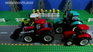 Тракторы и другие машинки🚚 LEGO Видео детям