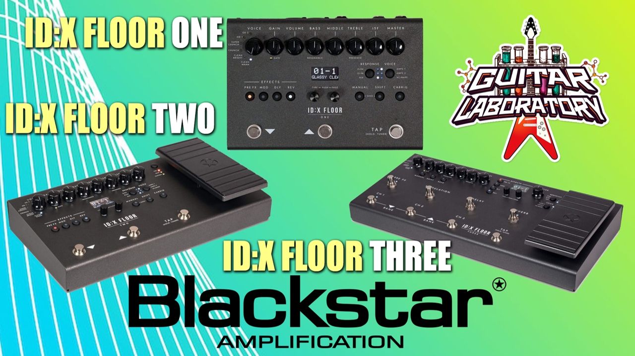 Гитарные процессоры Blackstar ID:X Floor One, Floor Two, Floor Three