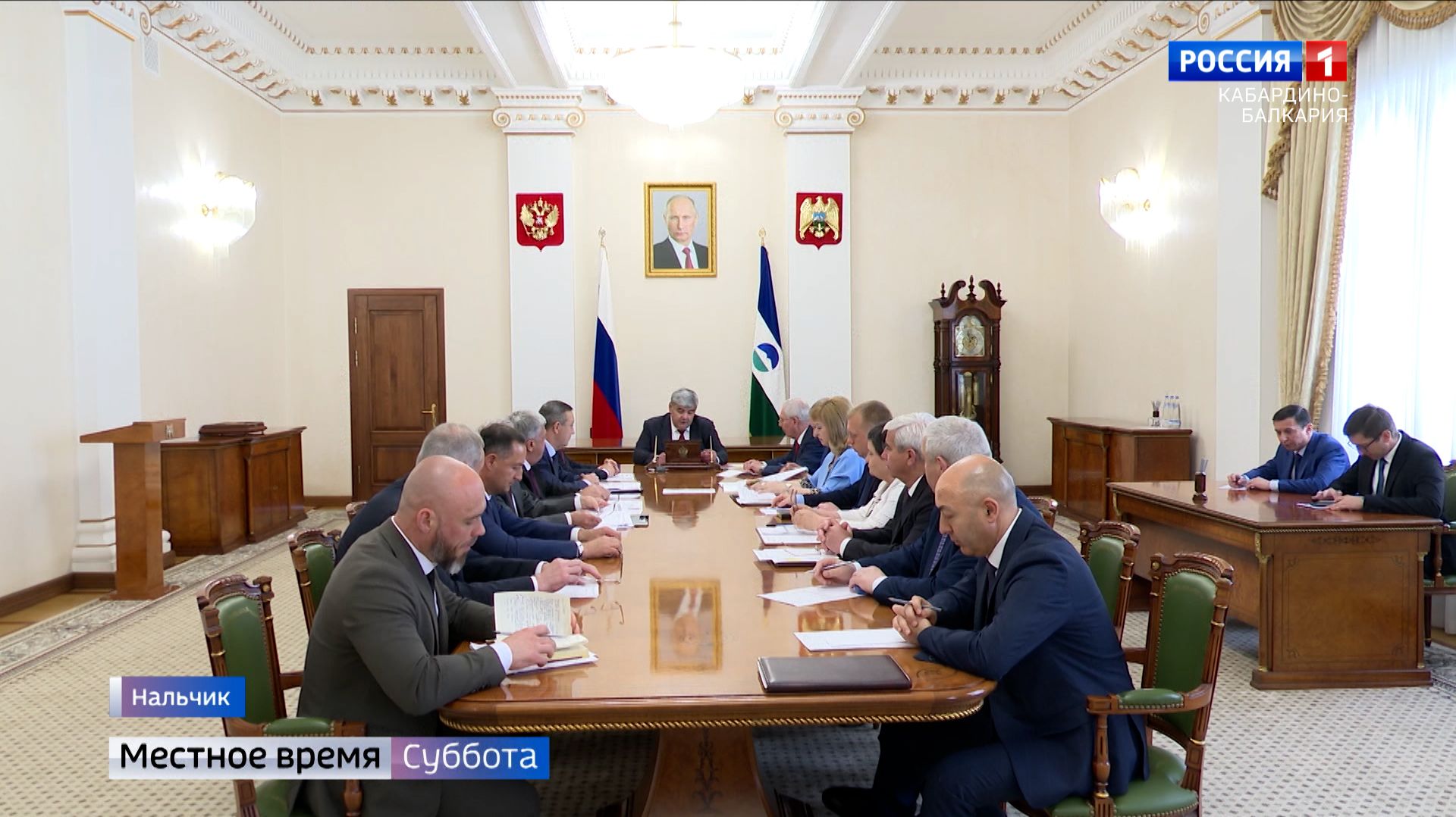 Казбек Коков провел совещание с главами муниципалитетов по вопросам нацпроектов и госпрограмм
