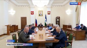 Казбек Коков провел совещание с главами муниципалитетов по вопросам нацпроектов и госпрограмм