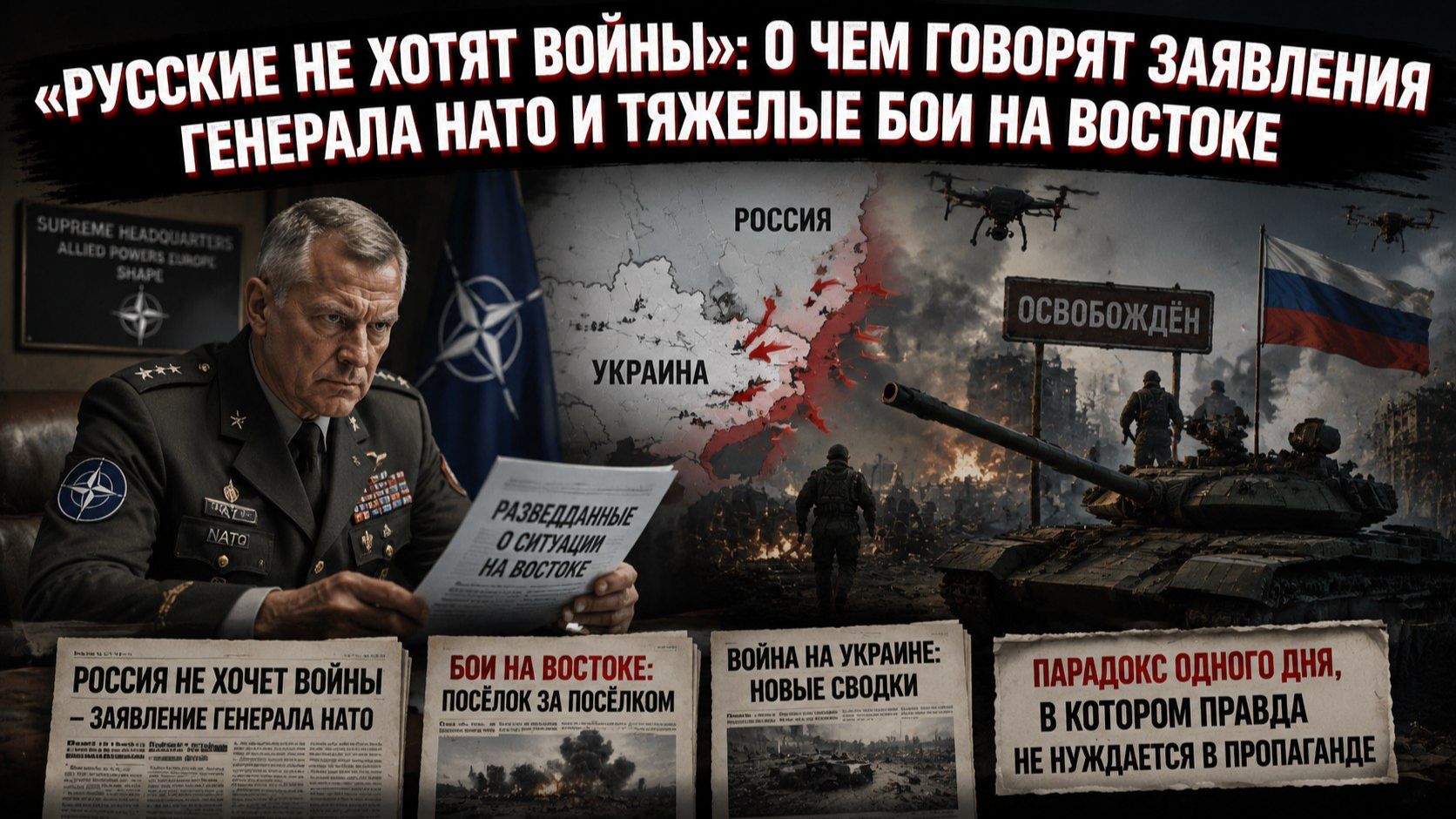 Генерал НАТО проболтался в Берлине: вот что на самом деле задумала Россия смотреть онлайн