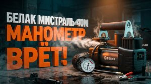 Компрессор БелАК Мистраль 40М: Манометр Врёт — Проверь Сам