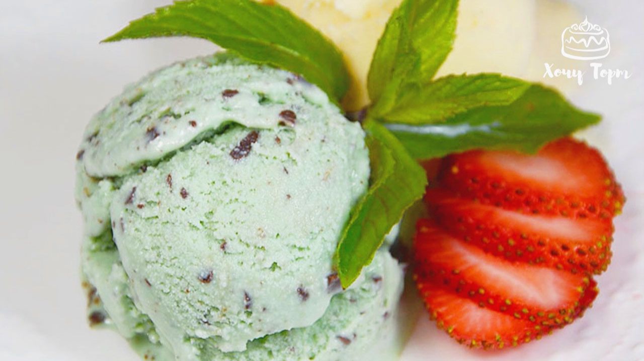 🍨 МЯТНОЕ МОРОЖЕНОЕ С ШОКОЛАДОМ — Освежающий десерт, который стоит попробовать этим летом! 🍃🍫