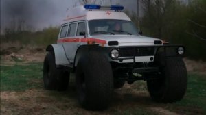 #1192.НИВА «БОЛОТОХОД» 2131 МЧС 4Х4 (АВТО БЛОГ 2014)