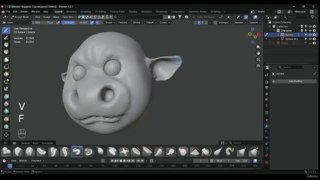 2 - Sculpting Part 1