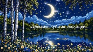 Дремлет луна за околицей... ВИДЕО  ПЕСНЯ В ДУШУ