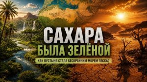 Сахара была зелёной. Как пустыня стала океаном жизни