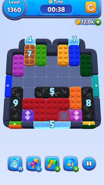 Color Block Jam 1360 Уровень